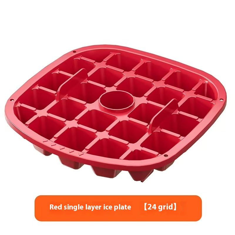 Portable Ice Cube Maker & Storage Bin