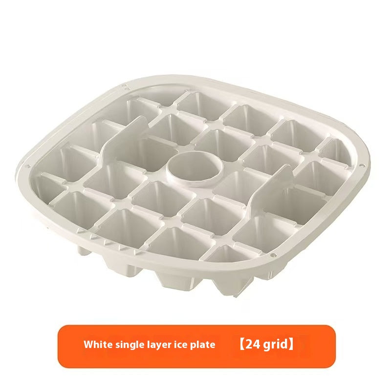 Portable Ice Cube Maker & Storage Bin
